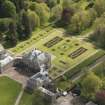 Oblique aerial view of Haddo House, looking to the ENE.