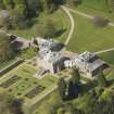 Oblique aerial view of Haddo House, looking to the W.