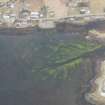Oblique aerial view of the fish traps at Dunvegan, looking ENE.