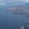 General oblique aerial view of Loch Alsh with Plockton and Loch Carron in the middle distance, looking ENE.