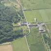 Oblique aerial view of Sandside House, looking to the WSW.