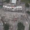 Oblique aerial view of the Derby Street CDA after demolition, looking SSE.