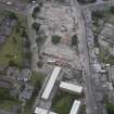 Oblique aerial view of the Derby Street CDA after demolition, looking NW.