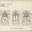 Details of windows, St Monance Church.