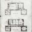 Grd. & 1st fl.plans (as proposed)
Delt. Geo.Gordon & Co. Archts. Inverness 1948