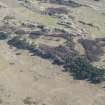 Oblique aerial view of the training trenches on the Barry Buddon Military Training Area, looking SE.