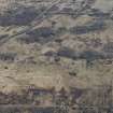 Oblique aerial view of the training trenches on the Barry Buddon Military Training Area, looking SE.