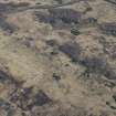 Oblique aerial view of the training trenches on the Barry Buddon Military Training Area, looking ESE.