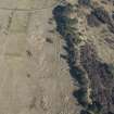 Oblique aerial view of the training trenches on the Barry Buddon Military Training Area, looking E.
