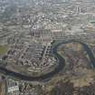 Oblique aerial view of of the Glasgow Commonwealth Games site, looking to the WNW.