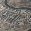 Oblique aerial view of of the Glasgow Commonwealth Games site including the athlete's village, looking to the N.