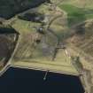 Oblique aerial view of Camps Reservoir Prisoner of War Camp, looking W.