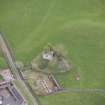Oblique aerial view of Lag Tower, looking ENE.