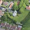 Oblique aerial view of Kirkhill House, looking NNE.