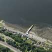 Oblique aerial view of the pier at North Kessock, looking SE.
