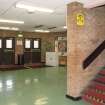 Main Block. Interior. General view of entrance foyer.
