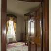 1st floor, curved doorway to west bedroom