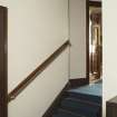 1st floor, small stair to south bedroom, view from landing to north