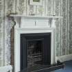 1st floor, north west bedroom, detail of fireplace