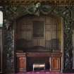 Pitfirrane Castle. 1st floor. Dining room. Detail of buffet recess from west.