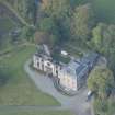Oblique aerial view of Darleith Castle, looking WNW.