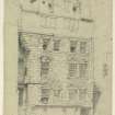 Drawing of Canongate.