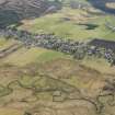Oblique aerial view of Tomintoul, looking SSW.