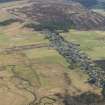 Oblique aerial view of Tomintoul, looking S.