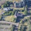 Oblique aerial view of Old Craig House and East Craig House, looking W.