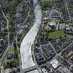 General oblique aerial view of Inverness centred on the cathedral, looking S.