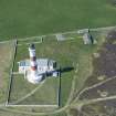 Oblique aerial view of Tarbatness Ligthouse, looking NW.