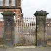 Detail of 'Girls' gate.