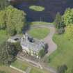 Oblique aerial view of Linnhous Country House, looking WNW.
