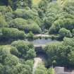 Oblique aerial view of the Luggie Water Aqueduct, looking ESE.