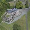 Oblique aerial view of Darleith House, looking NE.