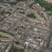 Oblique aerial view of Melville Street, Palmerston Place, Atholl Crescent, Coates Crescent and Shandwick Place, looking WNW.