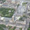 Oblique aerial view of George Square, looking S.