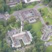 Oblique aerial view of the Astley Ainslie Hospital, looking NNE.