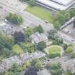 Oblique aerial view of Arthur Lodge, looking NNE.