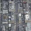 Oblique aerial view of Hellenic House and Blythswood Street, looking ESE.