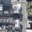 Oblique aerial view of St Vincent Street United Presbyterian Church, looking S.