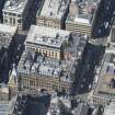 Oblique aerial view of Waterloo Street, Hope Street and Bothwell Street, looking W.