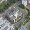 Oblique aerial view of Ladywell School, looking NE.