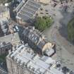 Oblique aerial view of the Governor's House, Edinburgh Castle, looking S.