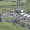 Oblique aerial view of Stow Railway Station, looking ENE.