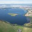 General oblique aerial view centred on Loch Leven, looking NW.