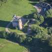 Oblique aerial view of Harthill Castle, looking ENE.