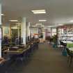 H Block, view of library from north.