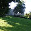 Image of trench excavations, photograph from an archaeological watching brief at Dundas Castle, South Queensferry