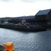 General view of the docks, photograph from watching brief at James Watt Dock, Glasgow